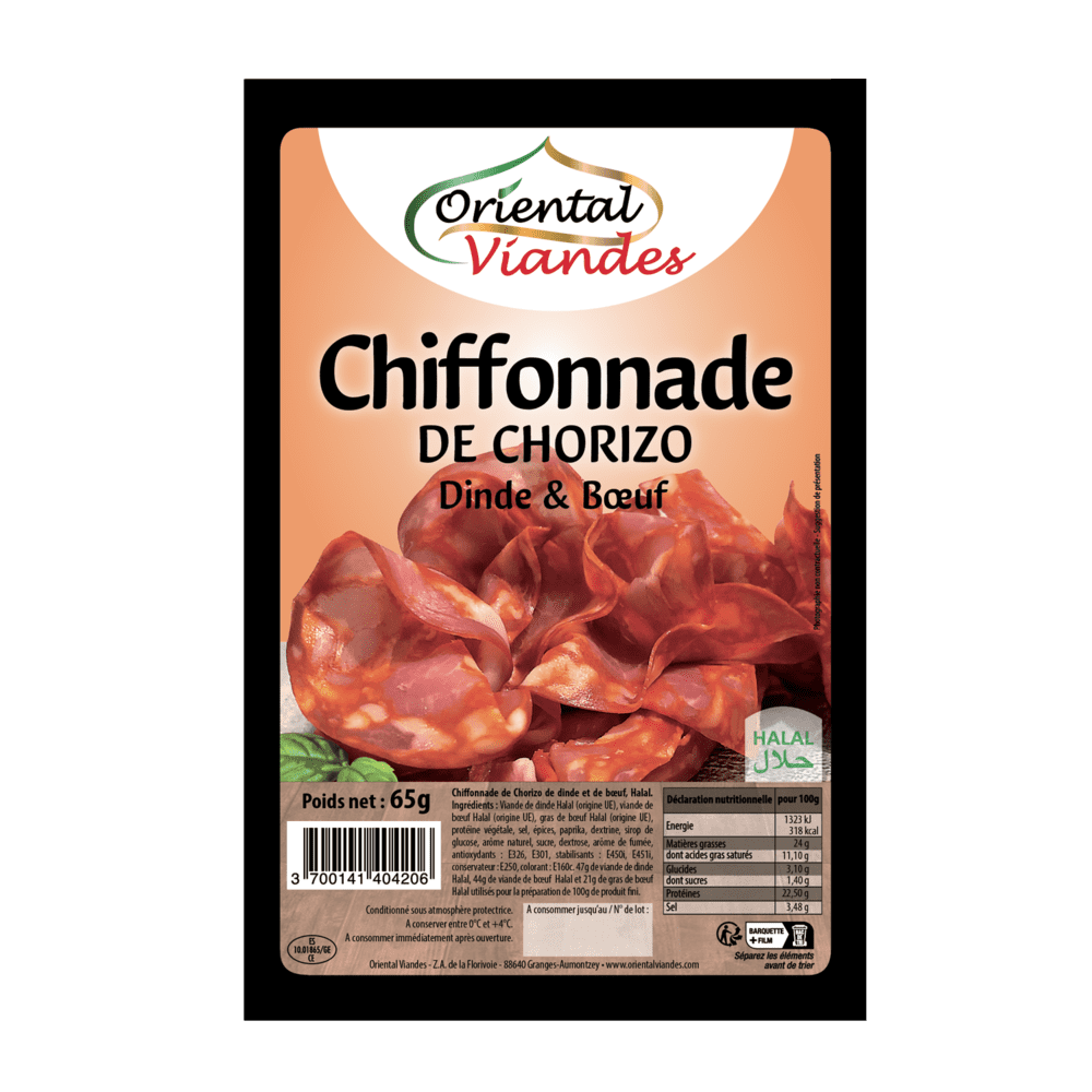 oriental-viandes-chiffonade-de-chorizo-de-dinde-et-bœuf-halal